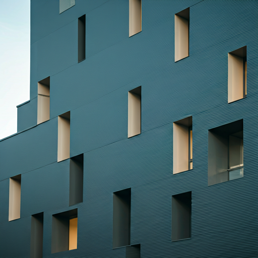 Modern architectural detail